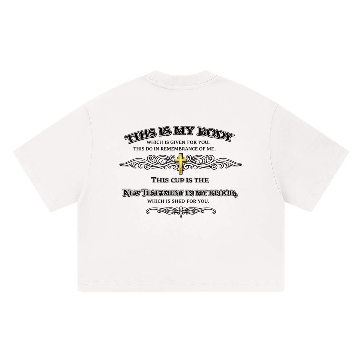 ‘The Last Supper’ Unisex Heavyweight Boxy T-Shirt