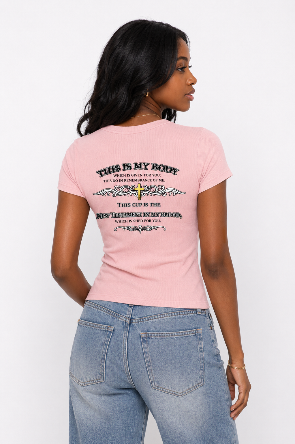 ‘The Last Supper’ Women’s Sunfade Washed T-Shirt