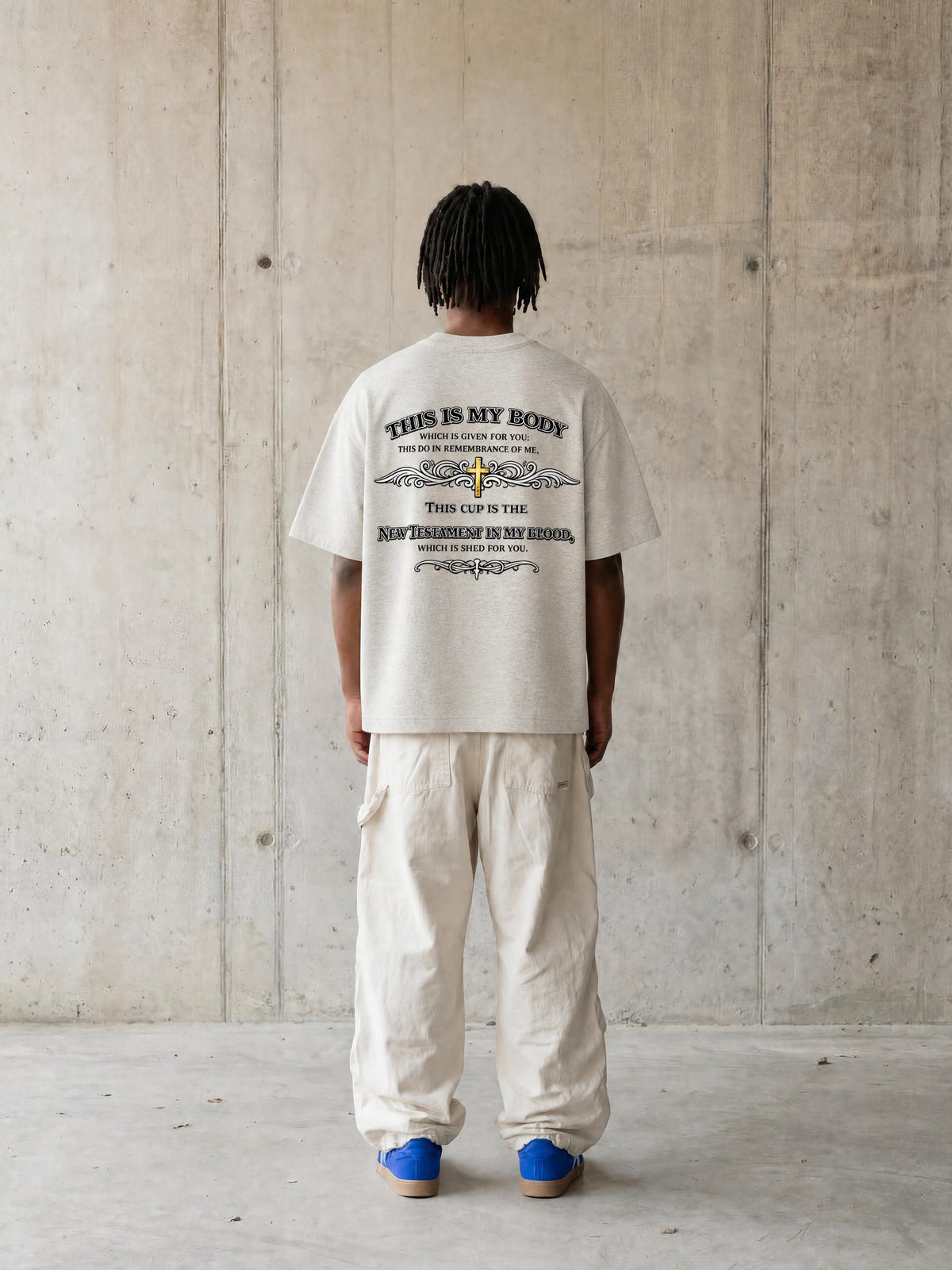 ‘The Last Supper’ Unisex Heavyweight Boxy T-Shirt