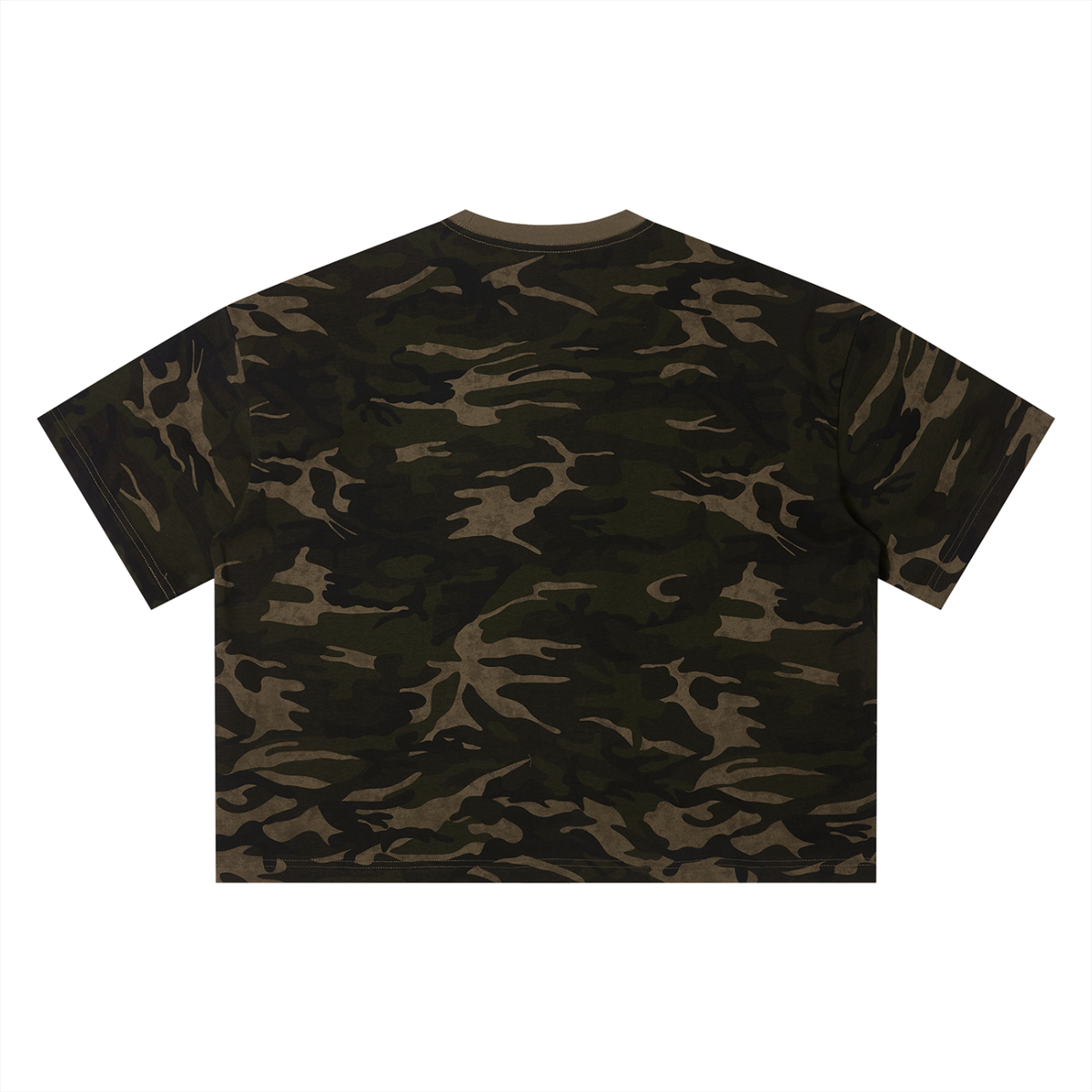 'Fountain Of LIFE' Unisex Camo Boxy T-Shirt