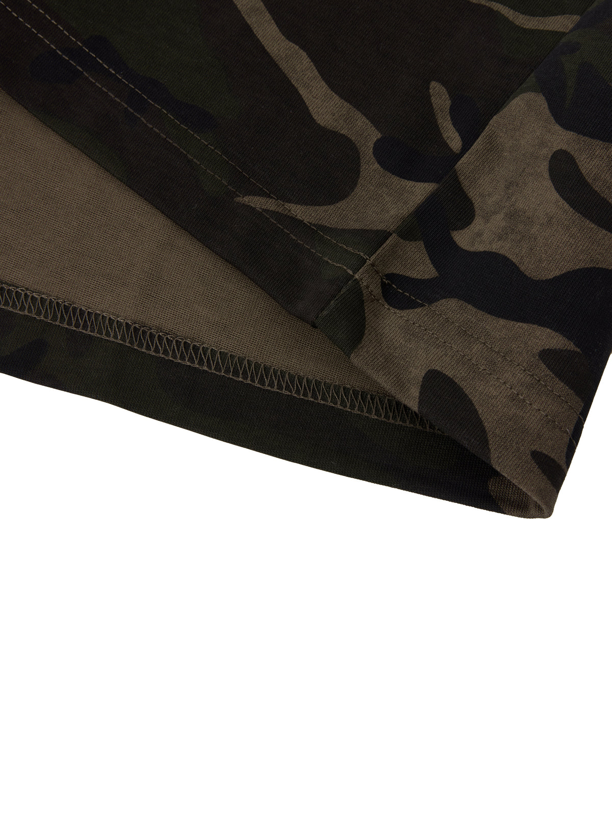 'Fountain Of LIFE' Unisex Camo Boxy T-Shirt